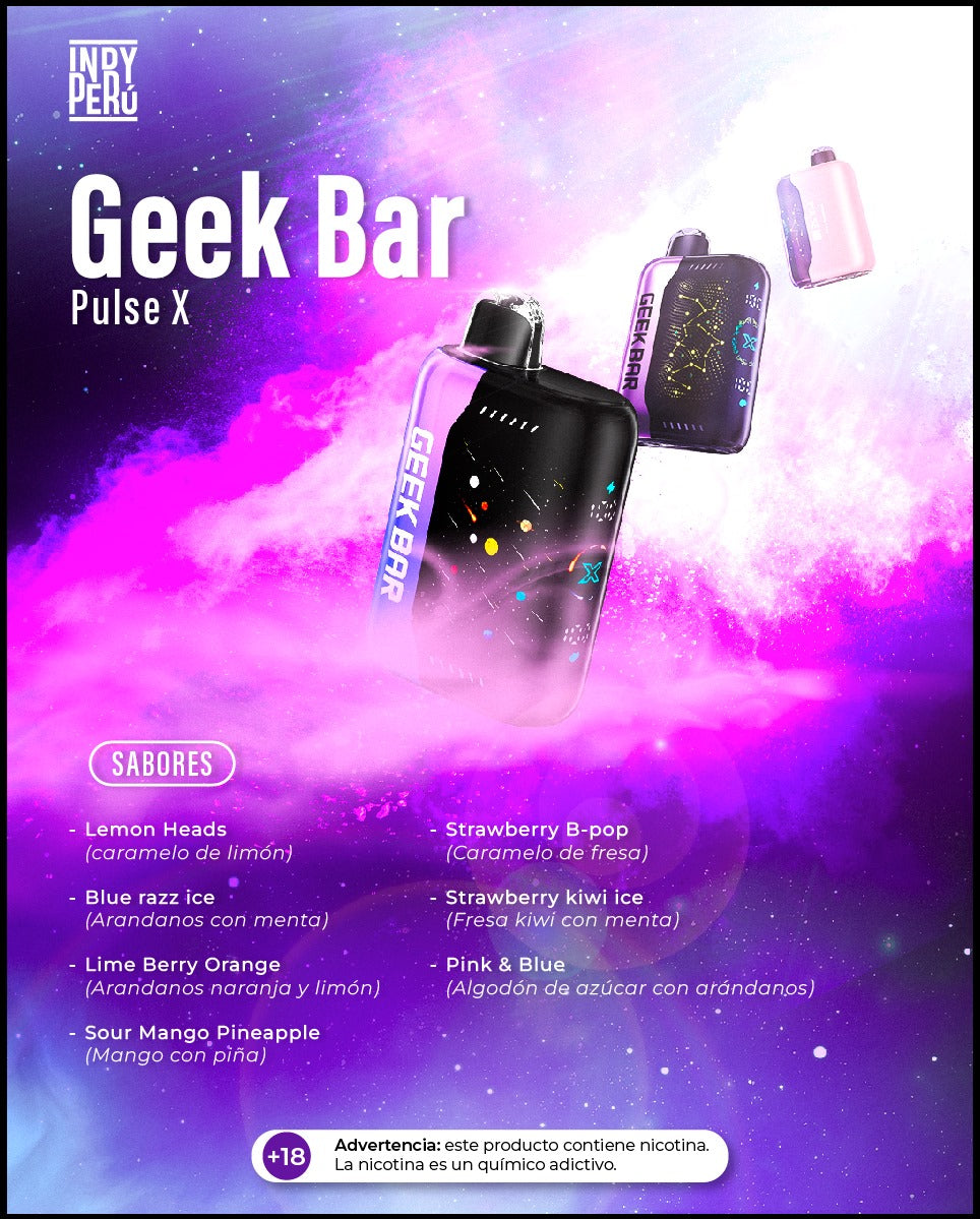 Geek Bar Pulse  INDY PERU