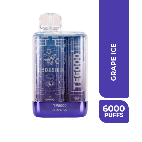 ELFBAR TE 6000 Puffs - Grape Ice 5%