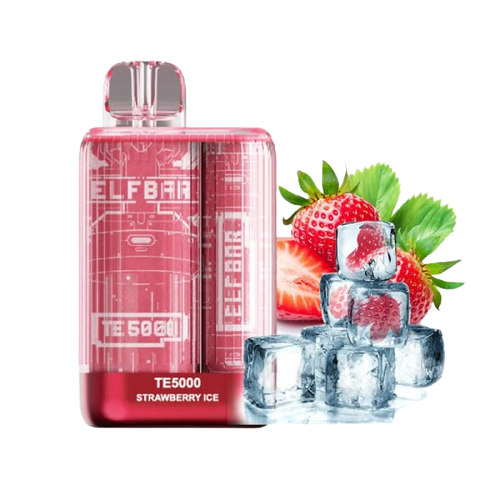 Elf Bar Tc 5000 - Strawberry Ice 5%