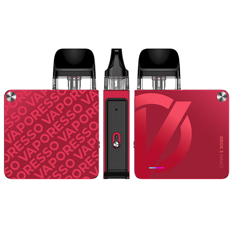 VAPORESSO XROS 3 NANO POD KIT - MAGNETA RED