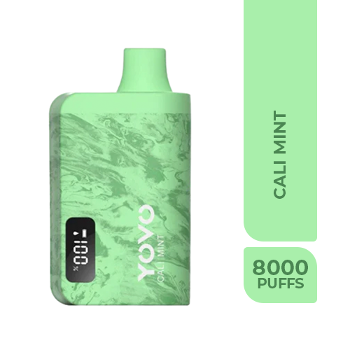 Yovo 8000 Puffs - Cali mint - 5%