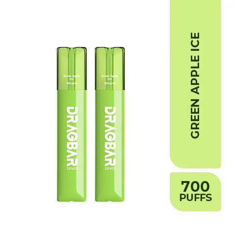 DRAG BAR 700 GREEN APPLE ICE