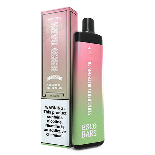 ESCO BAR MEGA STRAWBERRY WATERMELON-RECARGABLE-5000 PUFFS
