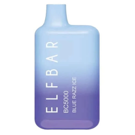 Elfbar 5000 Puffs - Blue Razz Ice - Vape Disposable 5%