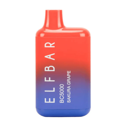 Elfbar 5000 Puffs - Sakura Grape - Vape Disposable 5%