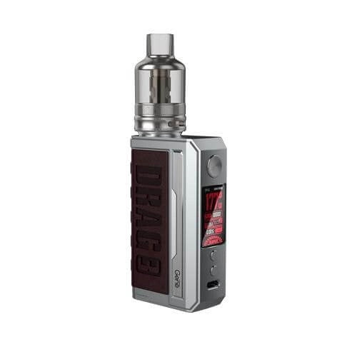 Voopoo Drag 3 177W Mod Kit - Silver Coffee Brown
