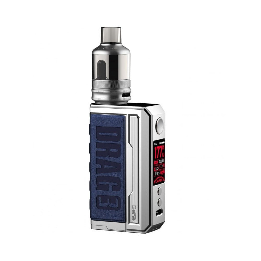 Voopoo Drag 3 177W Mod Kit - Silver Dream Blue