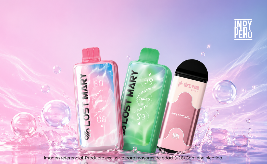 Dónde Comprar Vapes en Lima y Trujillo | Tiendas Físicas y Envíos - INDY PERÚ