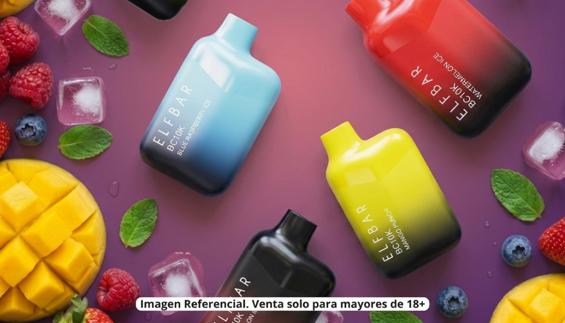 🔥 ELF BAR BC15K: Más intensidad, más duración y nuevos sabores que la están rompiendo