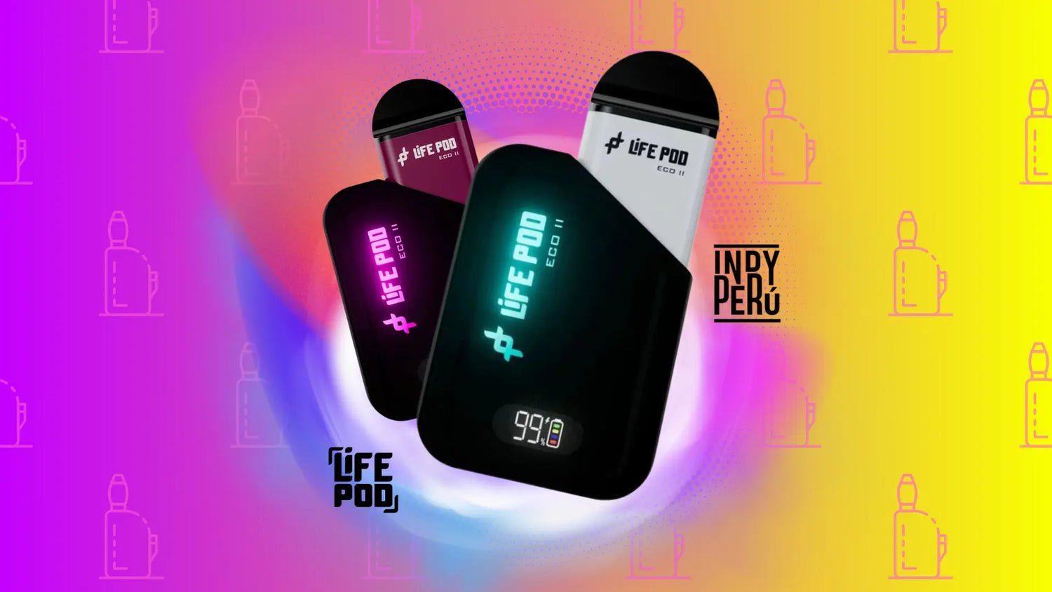 🚀 ¡Dale Vida a tus nuevas experiencias con el LIFE POD ECO II KIT en Indy Perú Vapes! 🌎