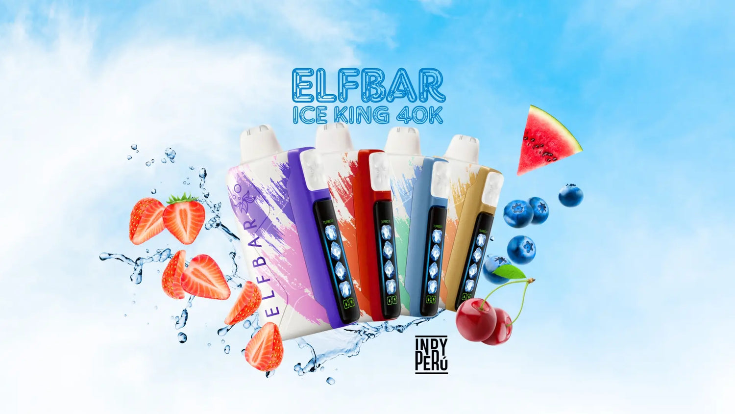 Elf Bar Ice King 40k disponible en exclusiva en Indy Perú Vape Store Shop