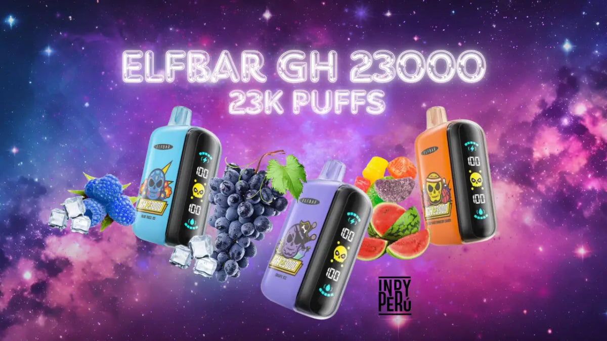 Recomendación del Mes: ¿Por Qué el Elf Bar GH 23000 Es la Opción Ideal para los Amantes del Vapeo? - INDY PERU