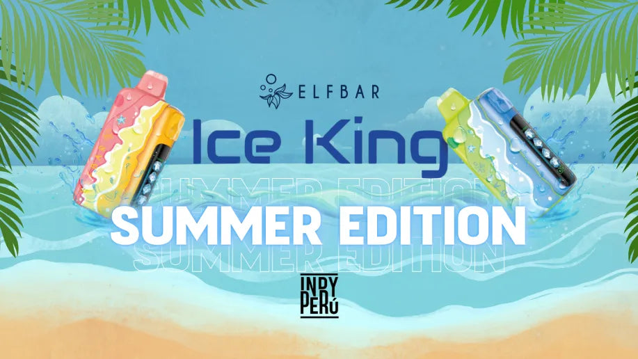 ☀️ Adelantamos el Verano con la Colección ELF BAR 40K ICE KING SUMMER EDITION: ¡Refresca tu Vapeo con Estilo! ❄️