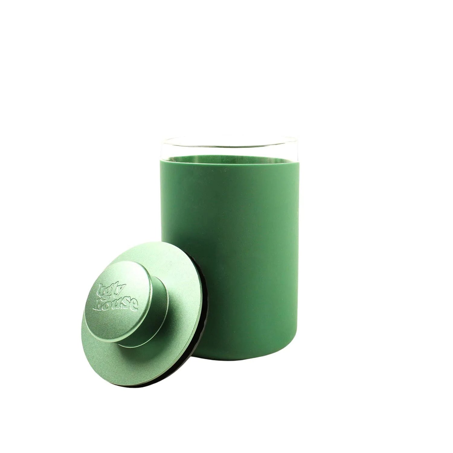 Ugly - Stash Air - Tarro de cristal con tapa de silicona de 9oz