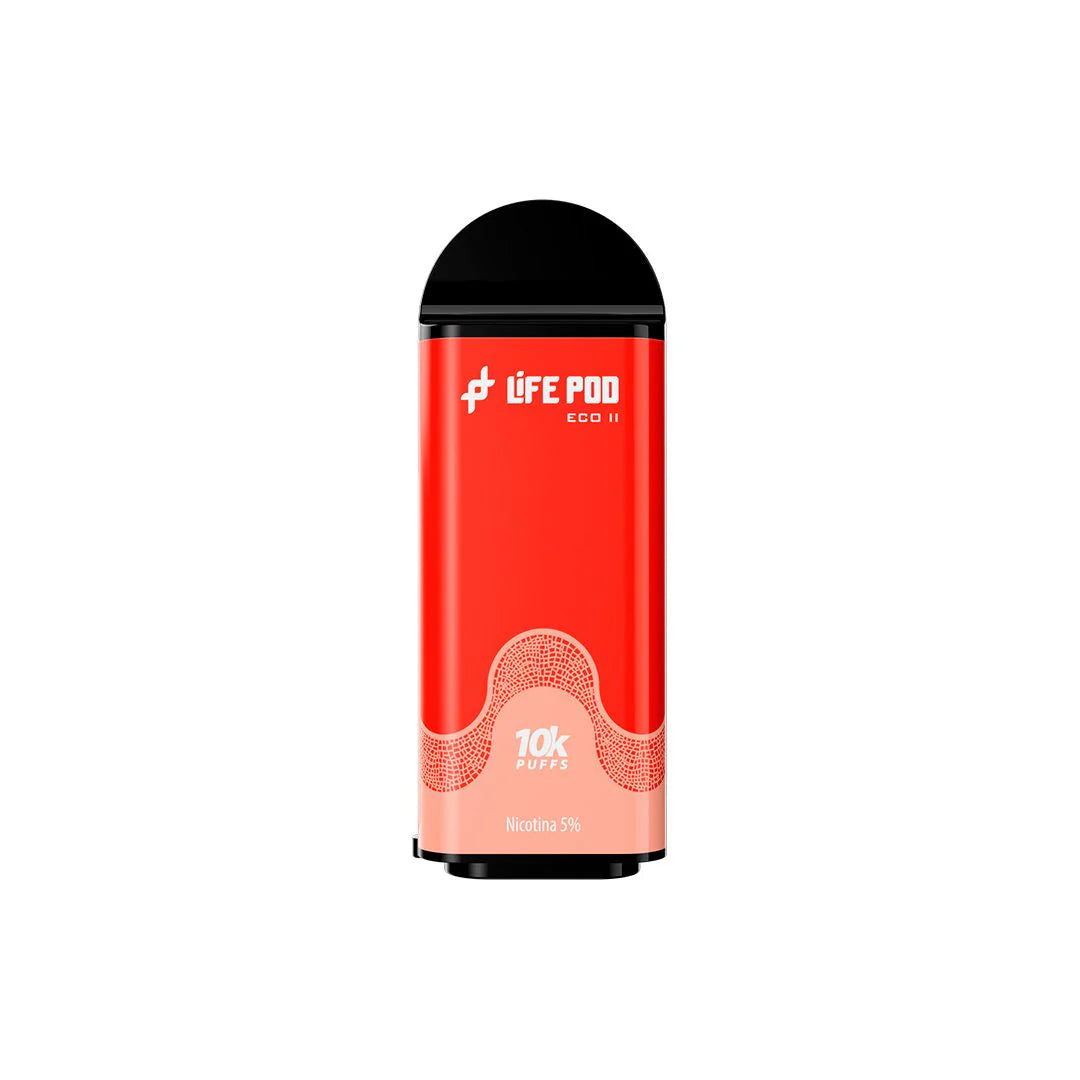 LIFE POD ECO II PREFILLED POD 10K - WATERMELON PEACH ICE