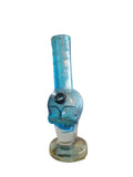 Pipa de agua base en forma de calavera
