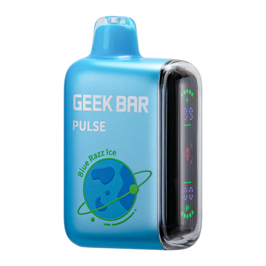 Encuentra el Blue Razz Ice Geek Bar Pulse Device en exclusiva en Indy Perú Vapes y Vapea