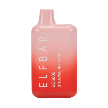 Elfbar 5000 Puffs - Strawberry Mango - Vape Disposable 5%