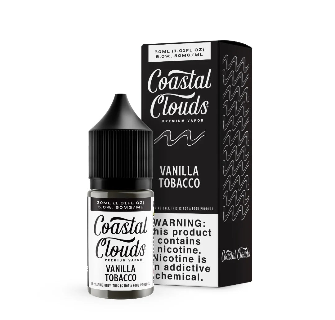 Coastal Clouds Salt Vainilla Tobacco - 50mg