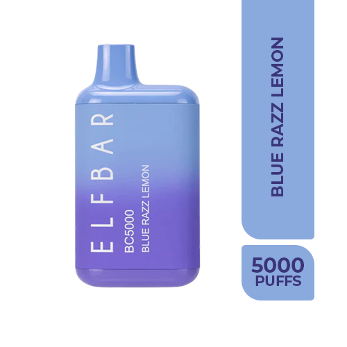 Elfbar 5000 Puffs - Blue Razz Lemon - Vape Disposable 5%
