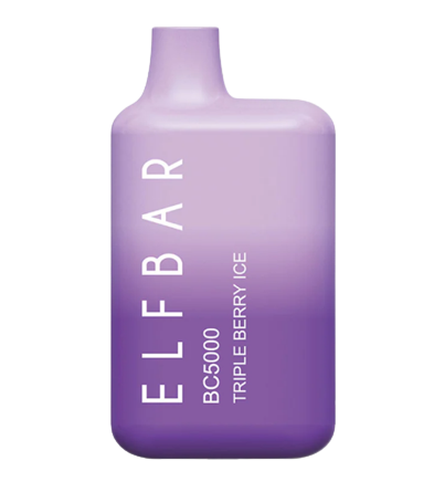 Elfbar 5000 Puffs - Triple Berry Ice - Vape Disposable 5%