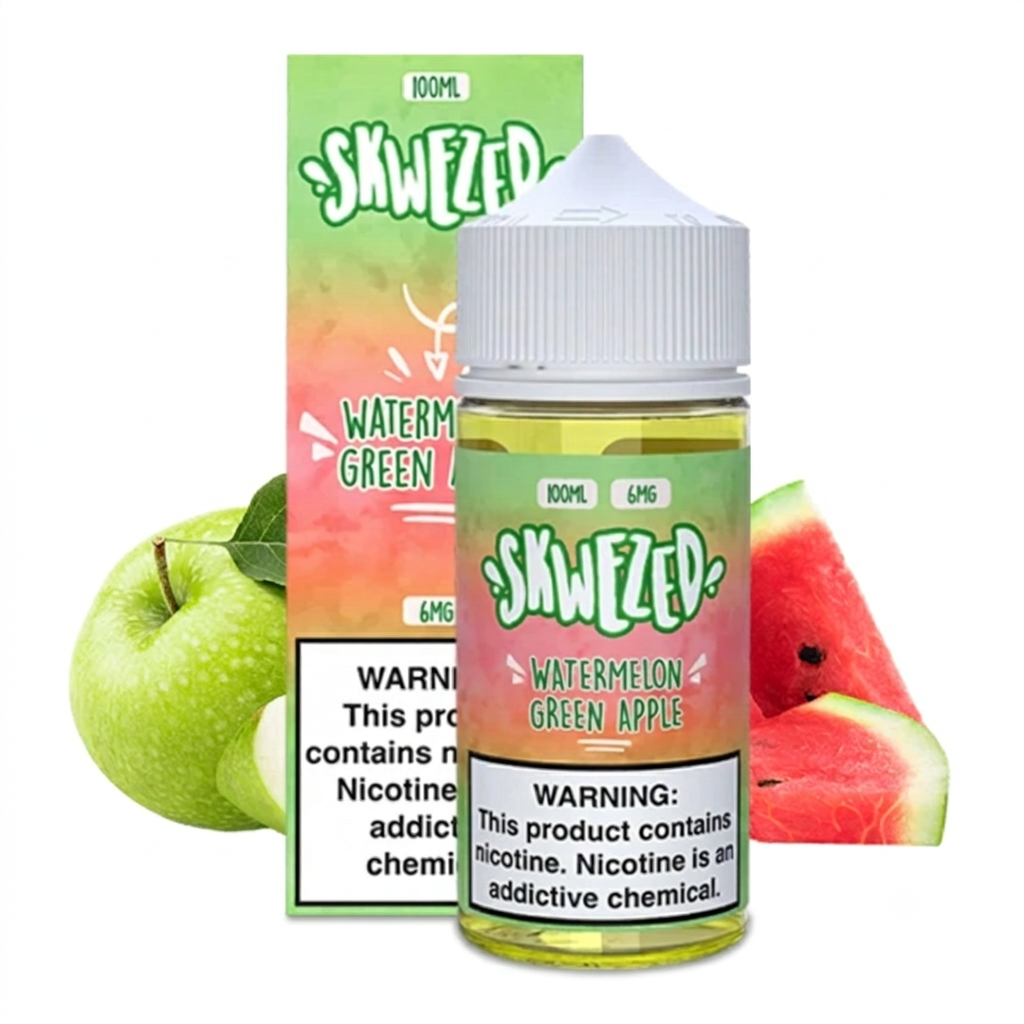 Skwezed Watermelon Green Apple - 6mg