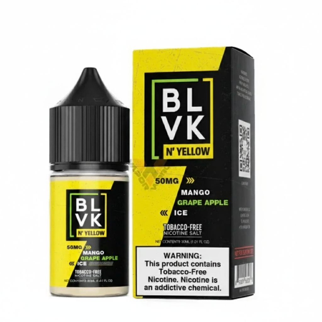 BLVK Yellow Salt Mango Grape Apple ice - 50mg