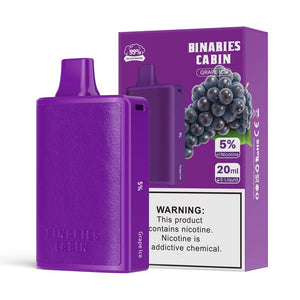 VAPE BINARIES CABIN 10 000 - GRAPE ICE