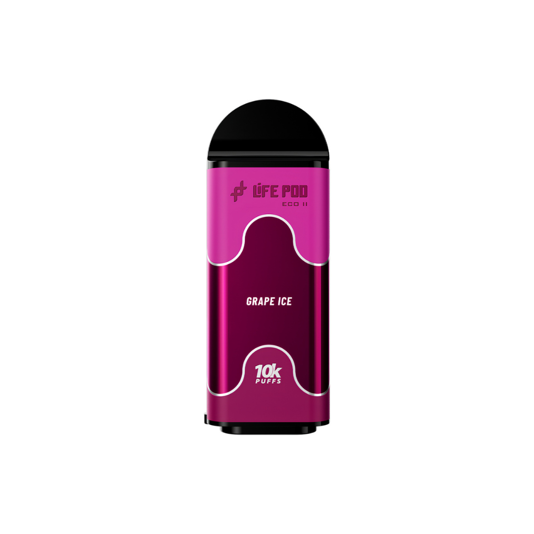 LIFE POD ECO II PREFILLED POD 10K - GRAPE ICE