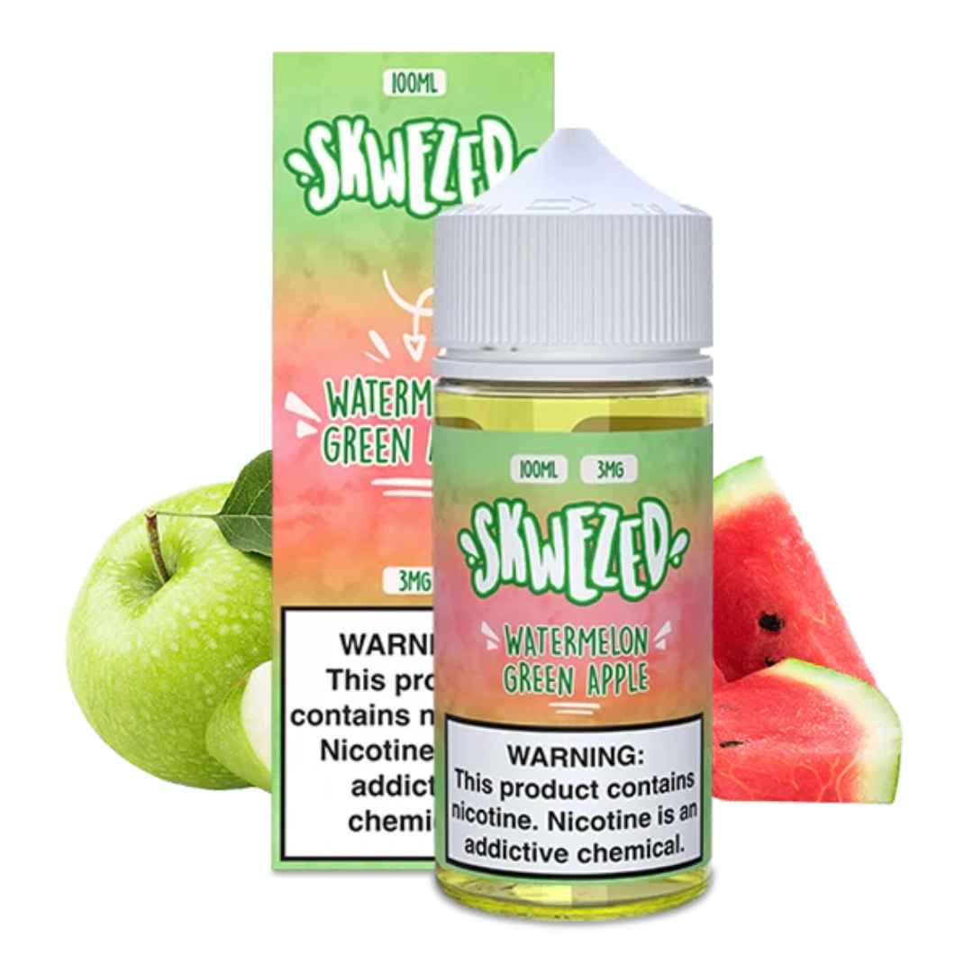 Skwezed Watermelon Green Apple - 3mg