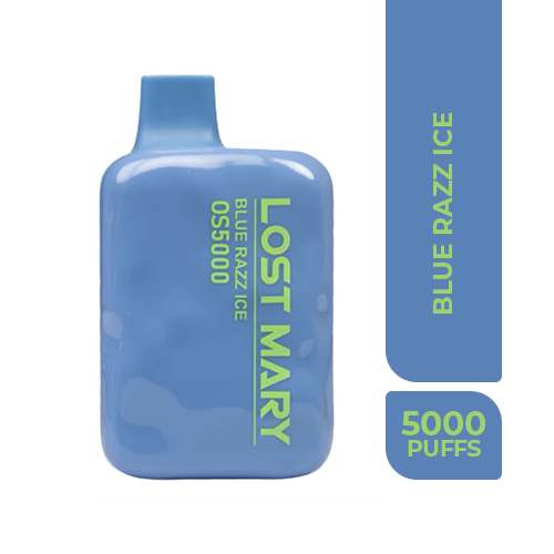 Lost Mary Os Blue Razz Ice - 5000 Puff