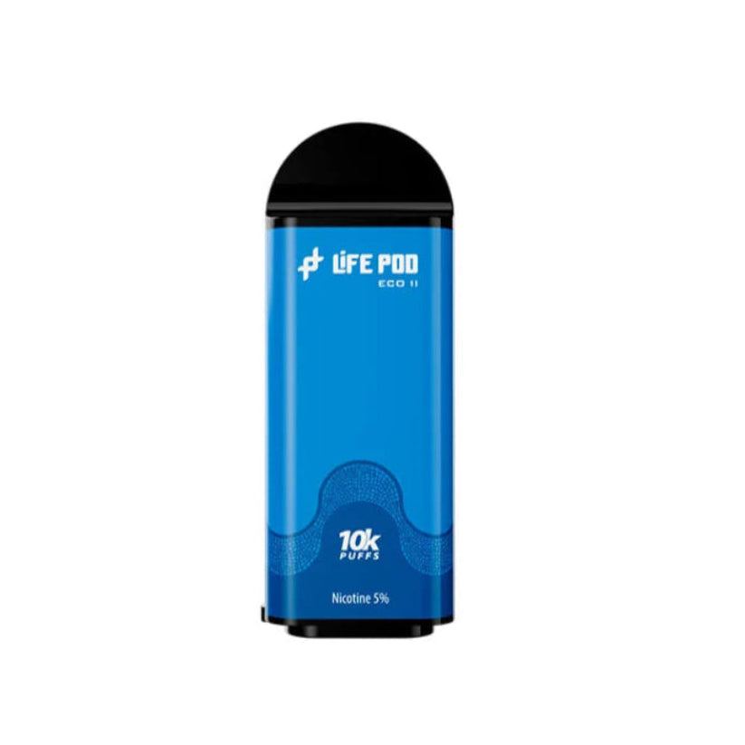 LIFE POD ECO II PREFILLED POD 10K - BLUE RAZZ