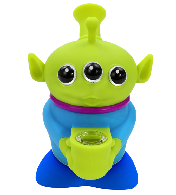 Bong Silicona Alien 12CM