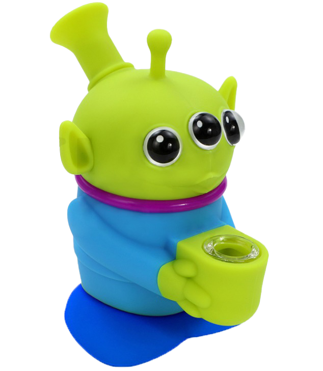 Bong Silicona Alien 12CM