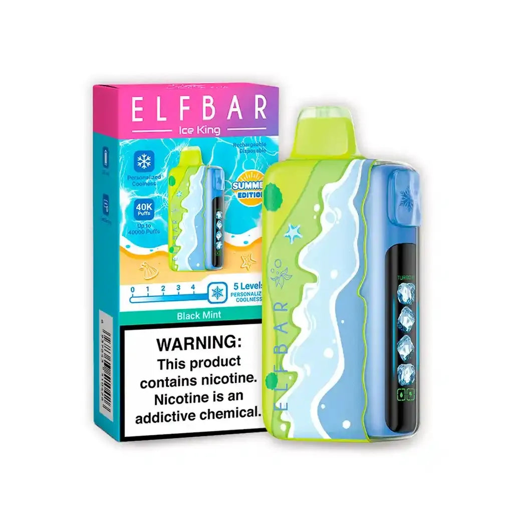 ELF BAR 40K ICE KING SUMMER EDITION - BLACK MINT