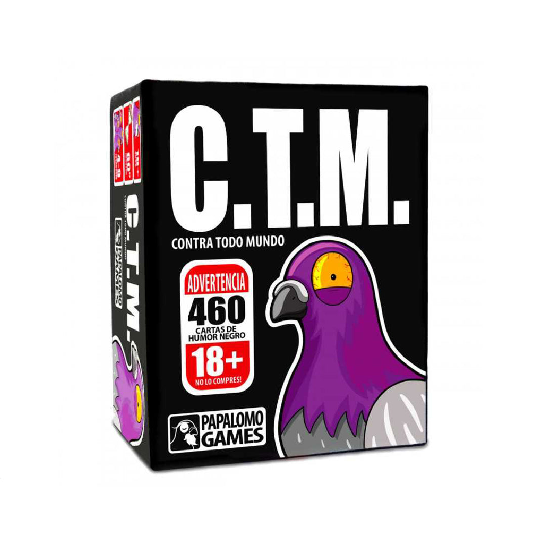 C.T.M. CTM CONTRA TODO EL MUNDO JUEGO DE PAPALOMO GAMES EN EXCLUSIVA EN INDY PERU VAPE STORE SHOP