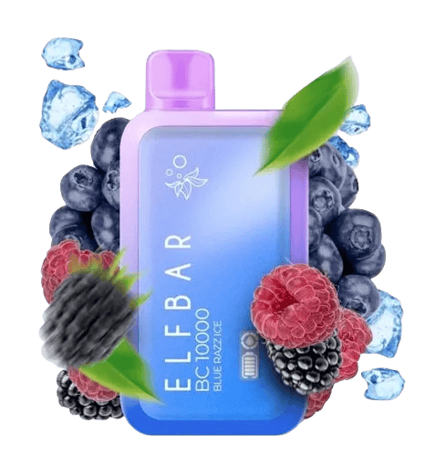 ELFBAR 10,000 PUFFS - BLUE RAZZ ICE - INDY PERU