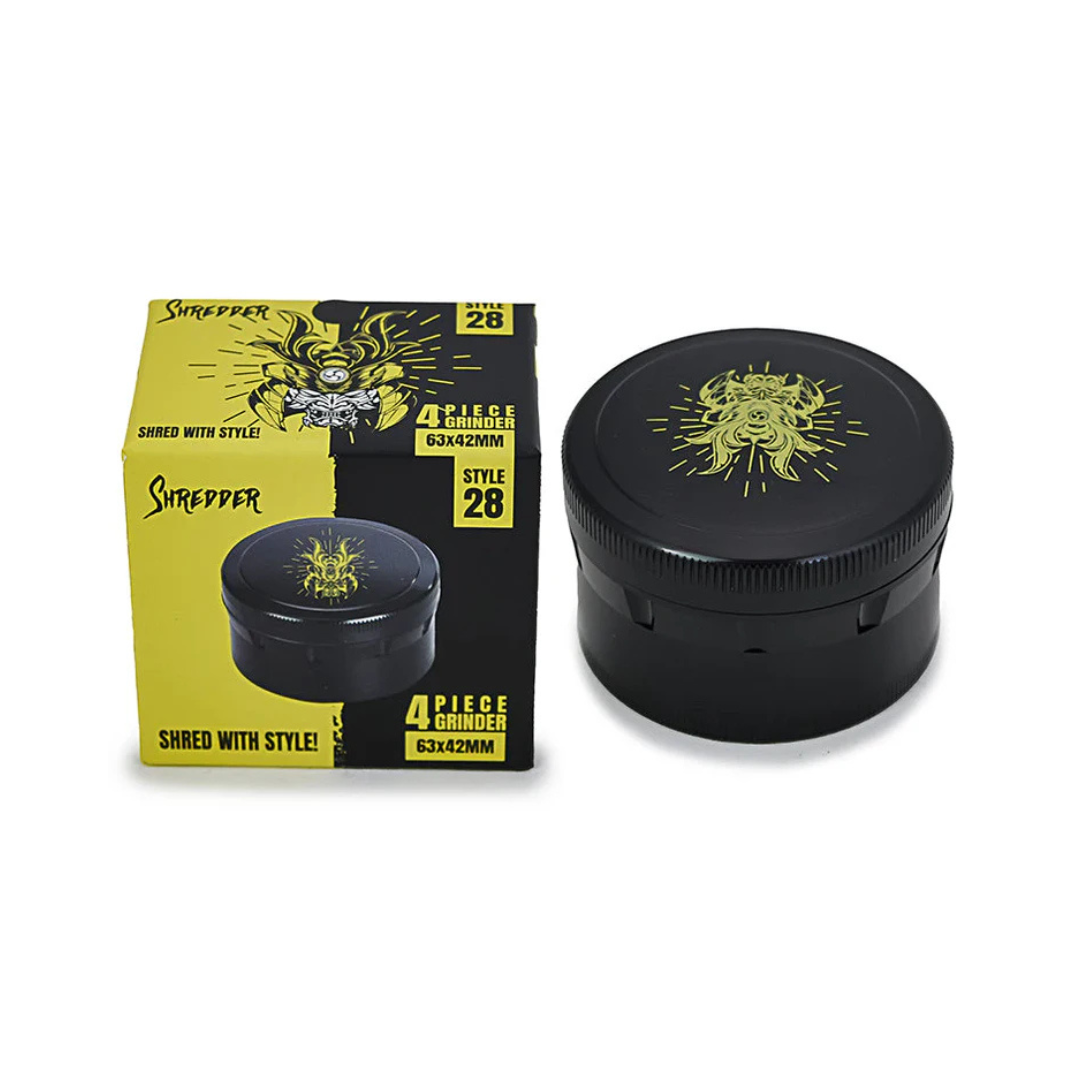 Shredder Grinder 4 Piezas  - Negro