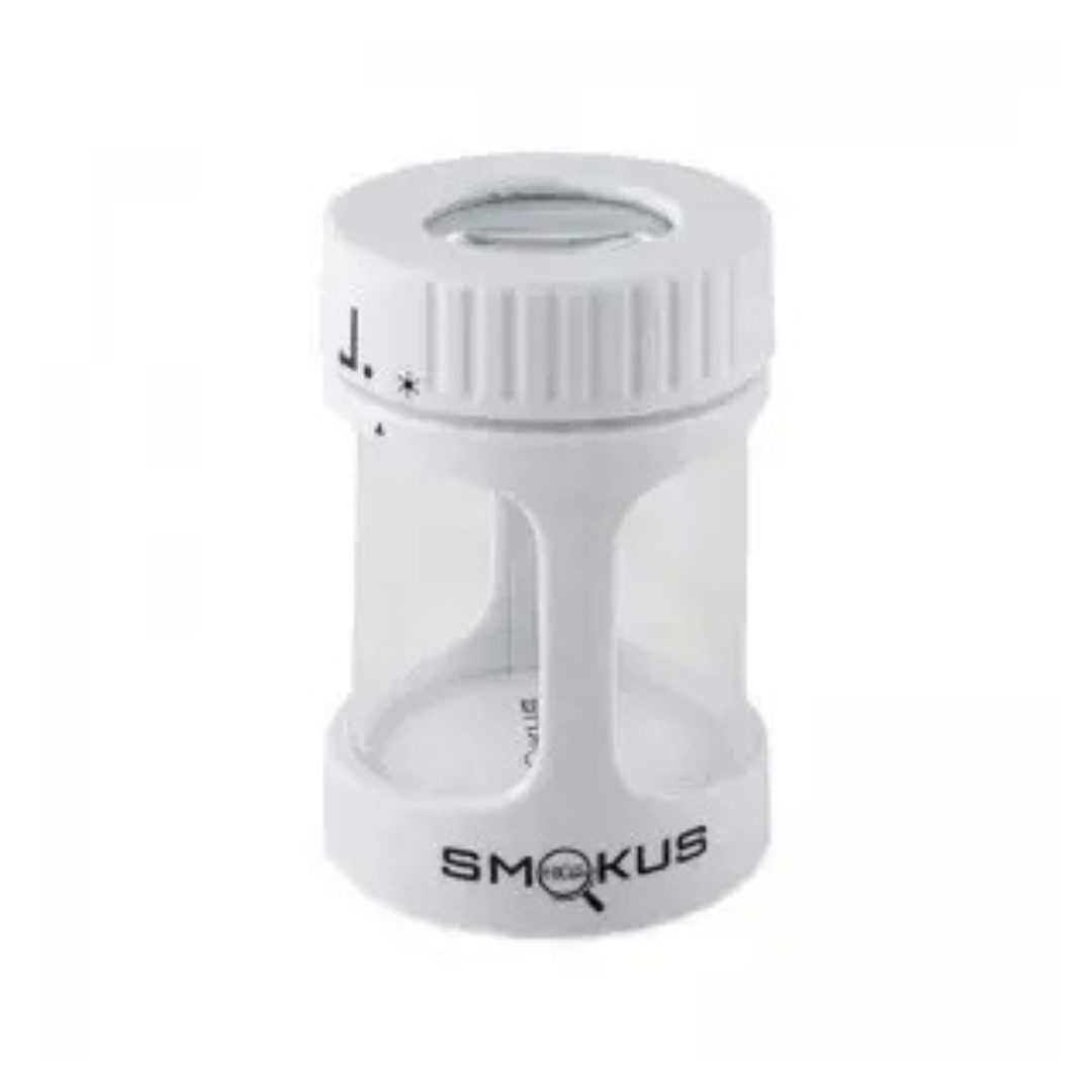 Smokus Focus Stash Jar – White