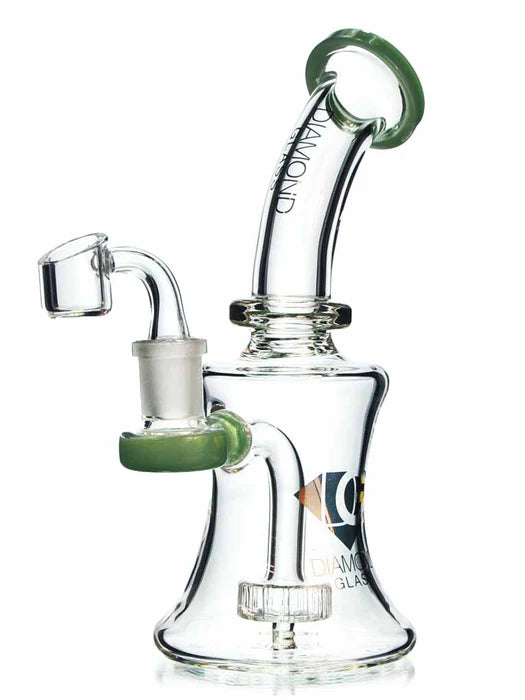 Pipa de agua con cabezal de ducha de tubo de dos colores de 8.5 PULG