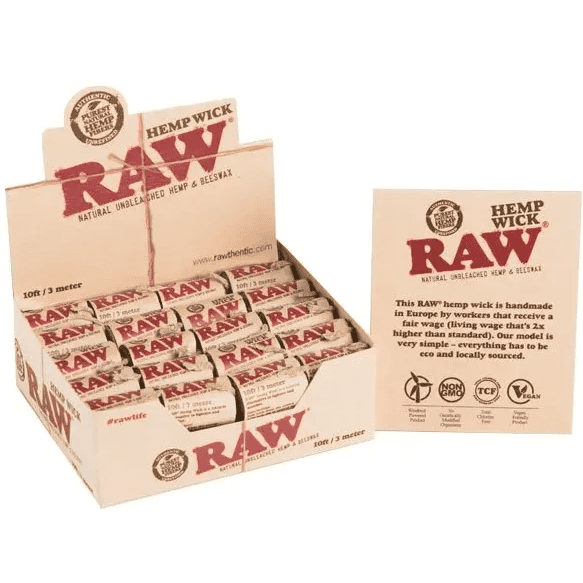 Hemp Raw Wick European Edition - INDY PERU VAPES