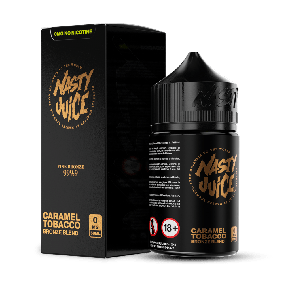 NASTY JUICE CARAMEL TOBACO (BRONZE BLEND) - INDY PERU