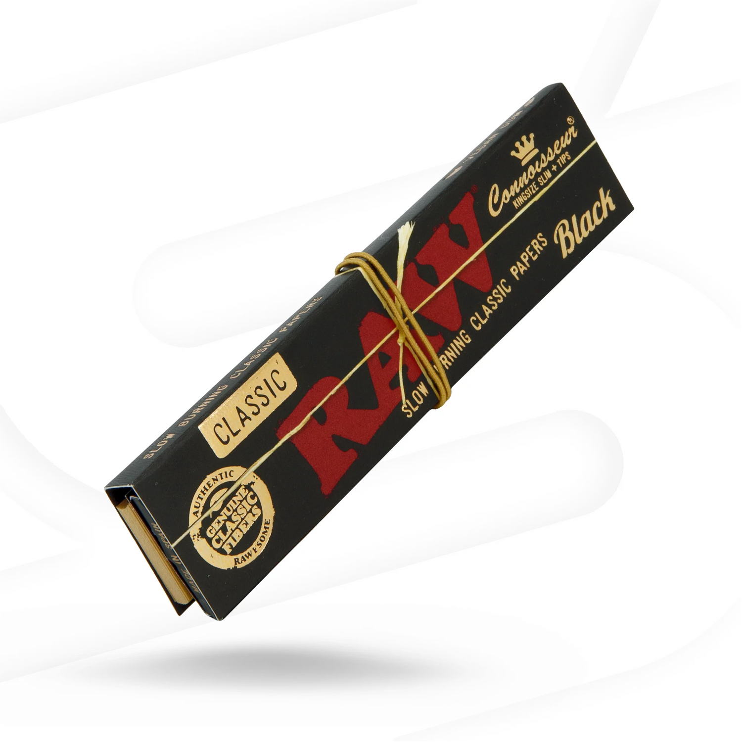 RAW Classic Black Connoisseur King Size Slim + Tips
