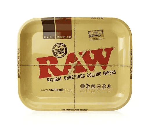 Raw Rolling Tray Metal - INDY PERU